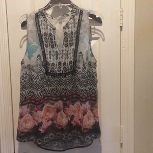 Sleeveless. Blouse